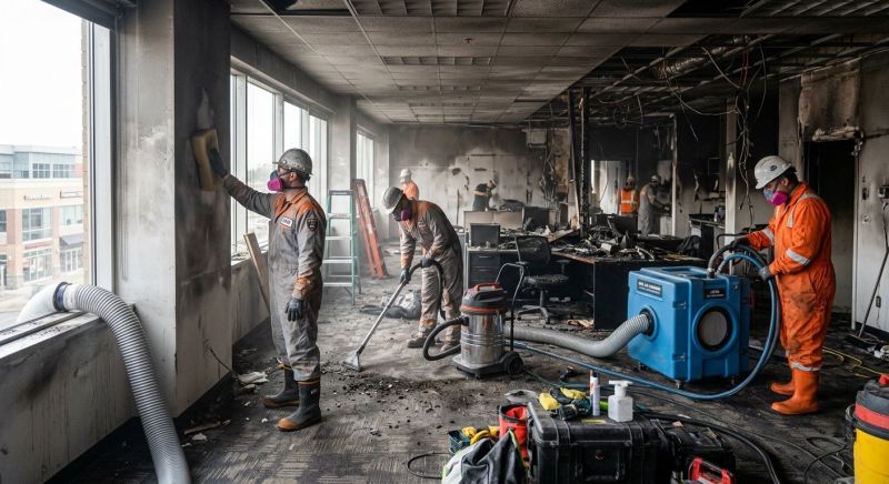 Commercial Fire Mitigation in Mesa, AZ