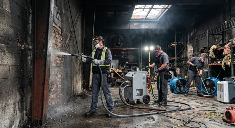 Commercial Fire Mitigation in Santa Rosa, CA