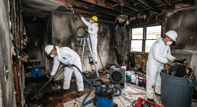 Fire Damage Cleanup in Phoenix, AZ