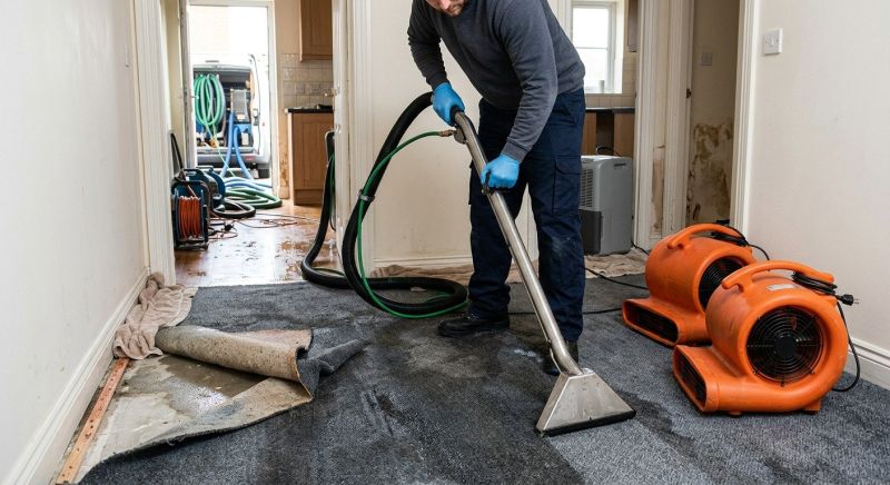 Wet Carpet Drying in Scottsdale, AZ