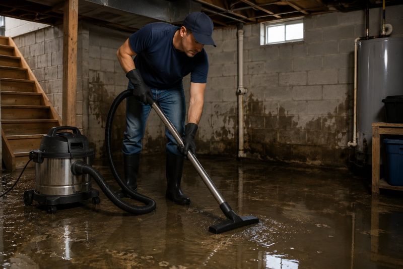 Basement Water Mitigation in Mesa, AZ