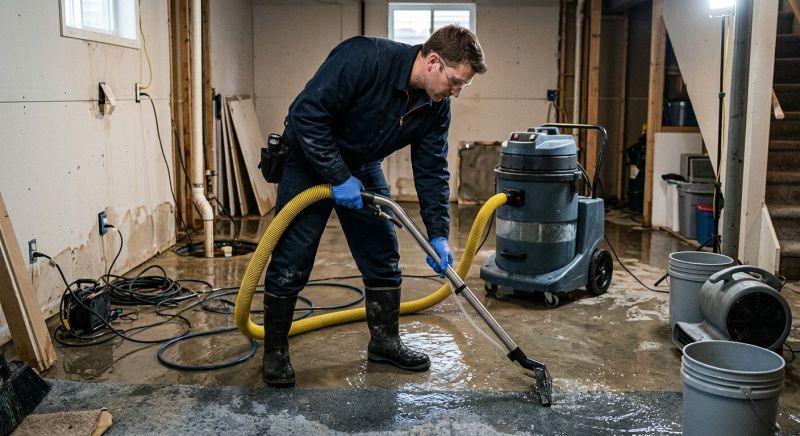 Basement Water Removal in Scottsdale, AZ