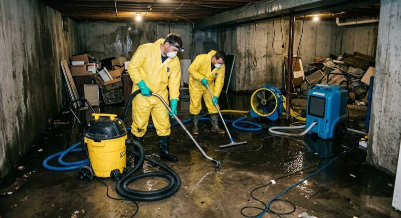Basement Water Removal in Mesa, AZ
