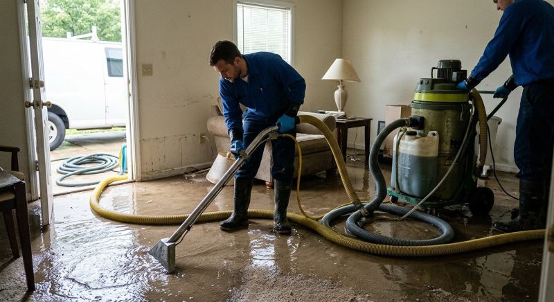 Burst Pipe Cleanup in Gilbert, AZ