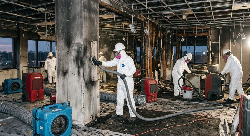 Commercial Fire Damage Repair in Sonoma County, CA