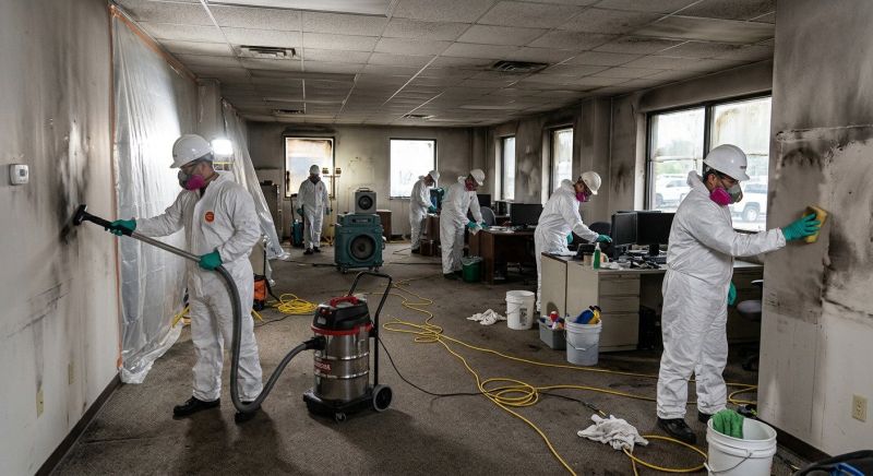 Commercial Fire Restoration in Gilbert, AZ