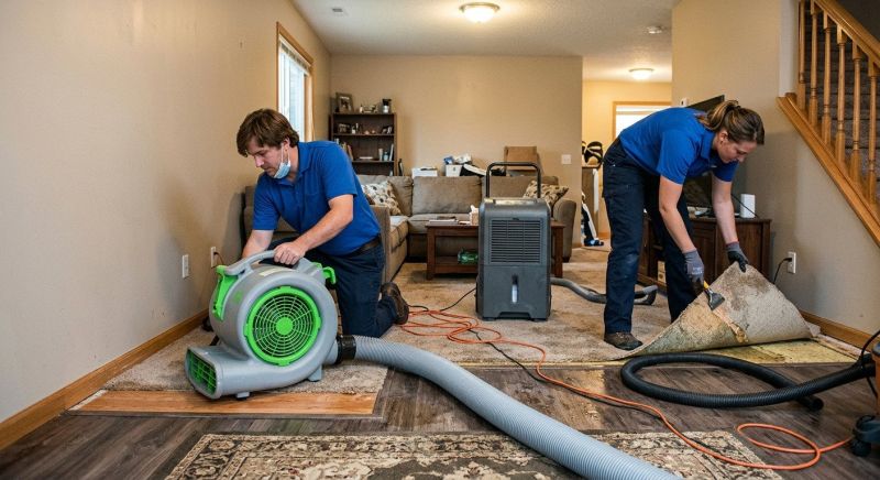 Emergency Water Damage Cleanup in Gilbert, AZ