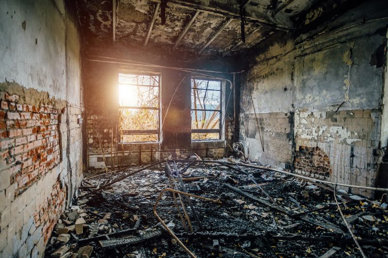 Fire Damage Cleanup in Sonoma County, CA