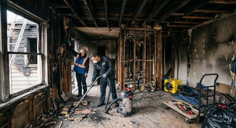 Fire Damage Reconstruction in Marin County, CA