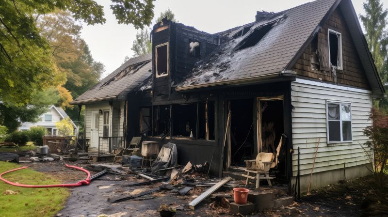 Fire Damage Reconstruction in Marin County, CA