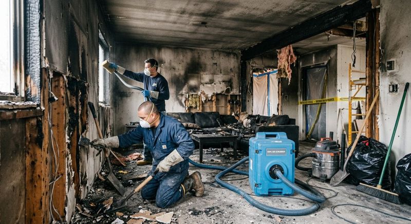 Fire Damage Repair in Austin, TX