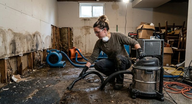 Flood Damage Restoration in Gilbert, AZ