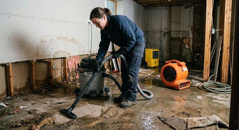 Flood Damage Restoration in Gilbert, AZ