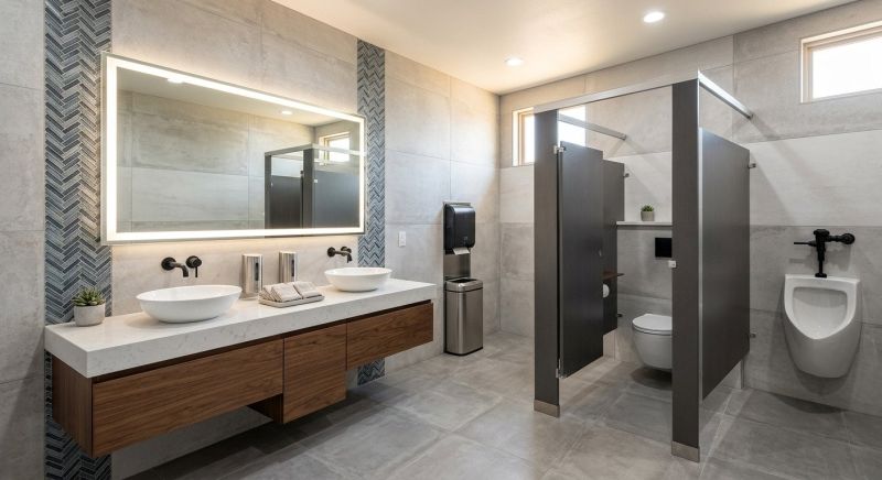 Industrial Bathroom Renovation in Boulder, CO