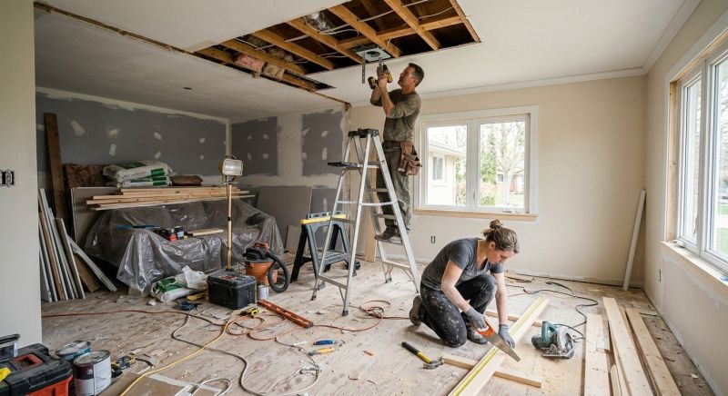 Living Room Remodeling in Alpharetta, GA