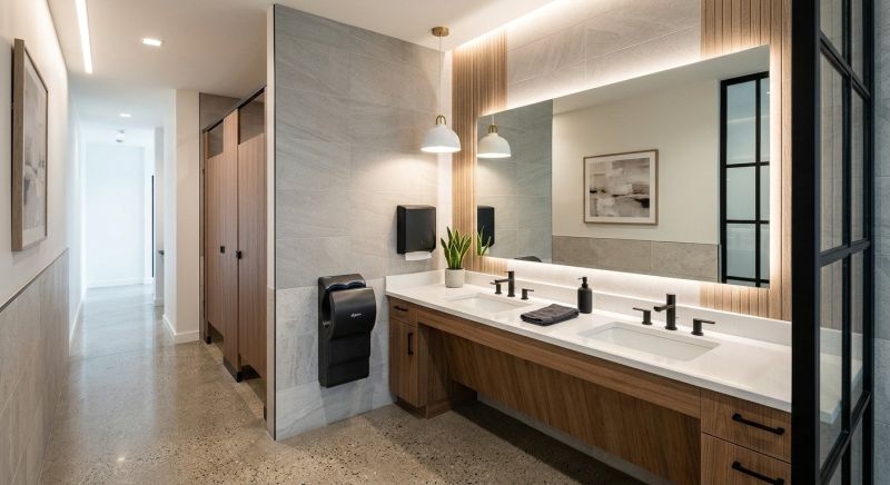 Office Bathroom Renovation in Boulder, CO