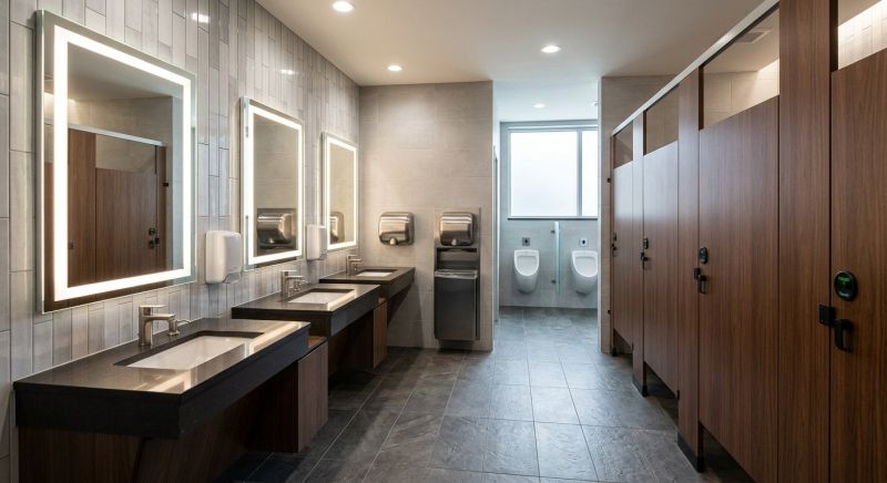 Office Restroom Renovation in Longmont, CO