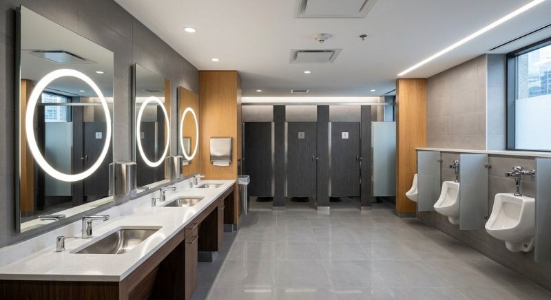 Office Restroom Renovation in Summerville, SC