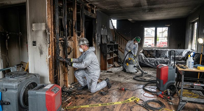 Residential Fire Restoration in Mesa, AZ