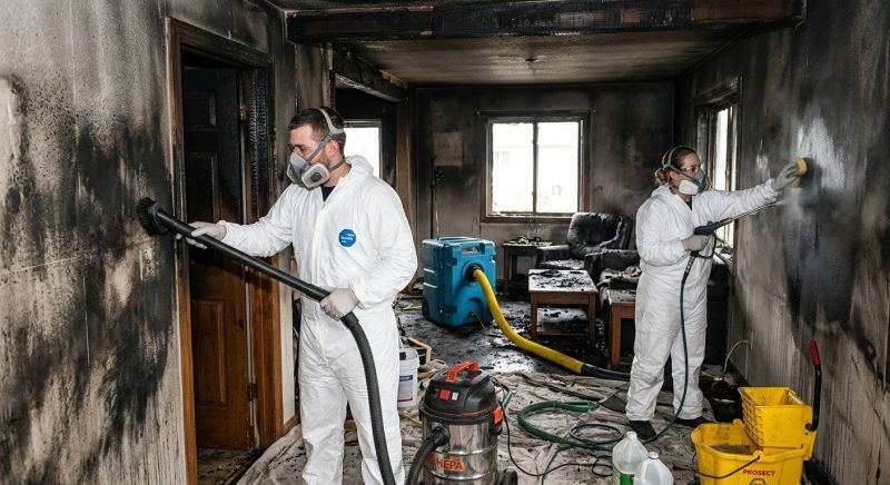 Smoke Damage Removal in Santa Rosa, CA