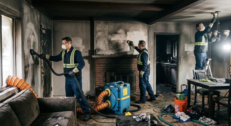 Soot Cleaning in Marin County, CA