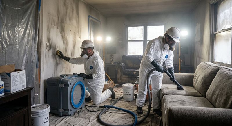 Soot Damage Cleanup in Austin, TX