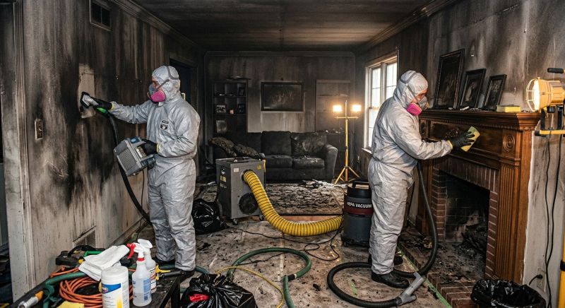 Soot Damage Restoration in Santa Rosa, CA