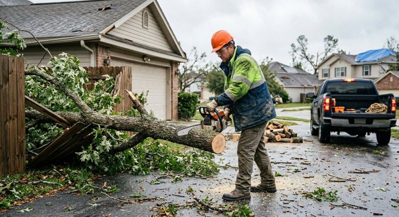 Storm Damage Cleanup in Scottsdale, AZ